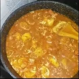 Plantain and Eggs in Pepper Sauce: still from the video