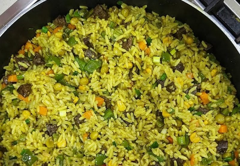 Nigerian Fried Rice: still from the video