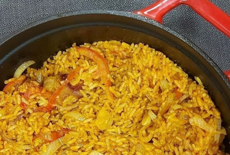Nigerian Jollof Rice: still from the video