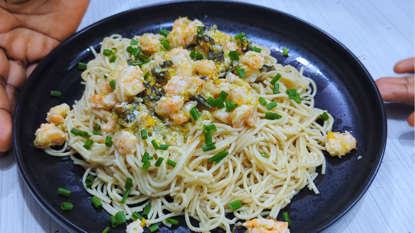 Lagoshousewife Simple Airfried Shrip Sauce | oraimo BakeAir Pro 8-in-1